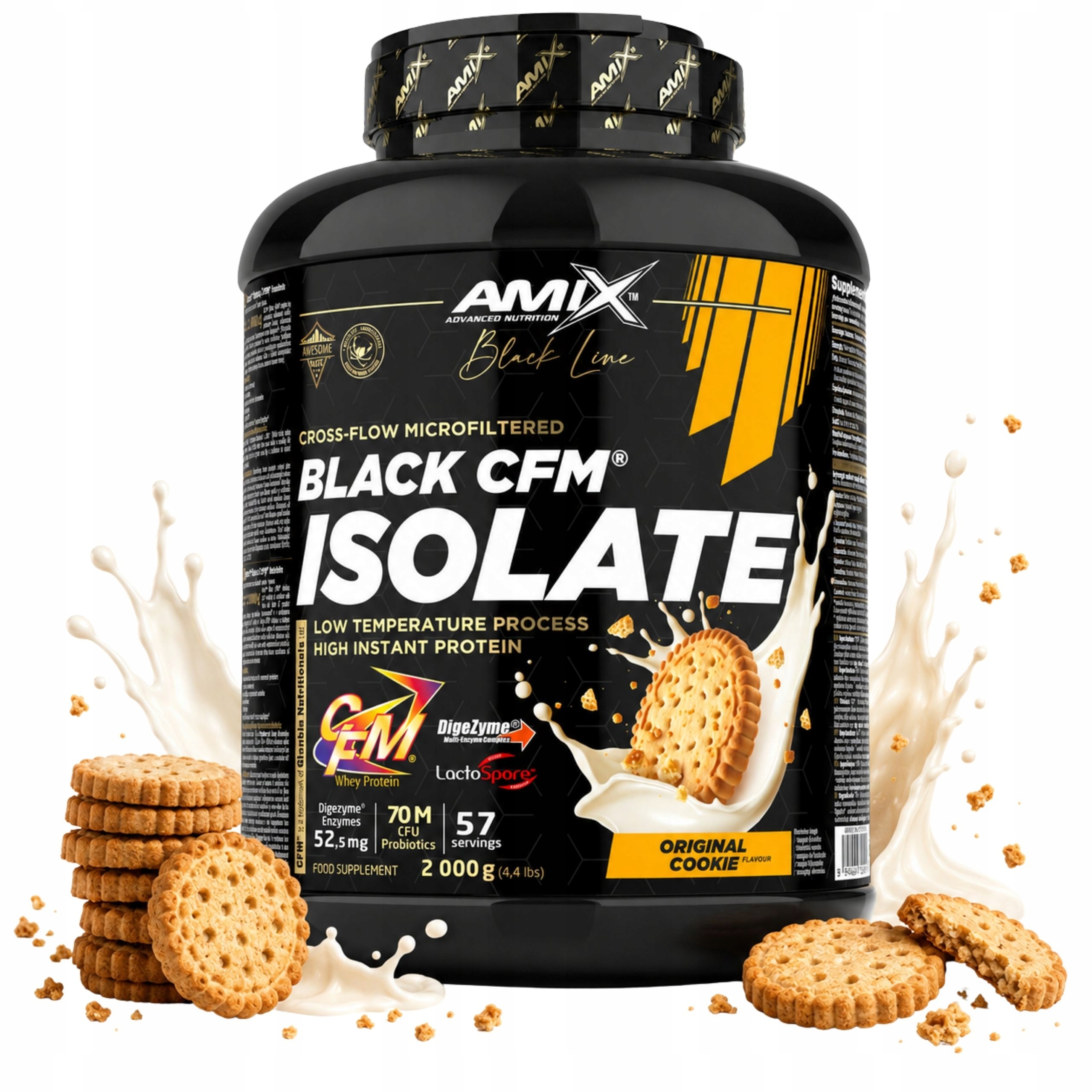 Proteinový Izolát Syrovátky Cfm Wpi Isolate Protein Proteinové sušenky
