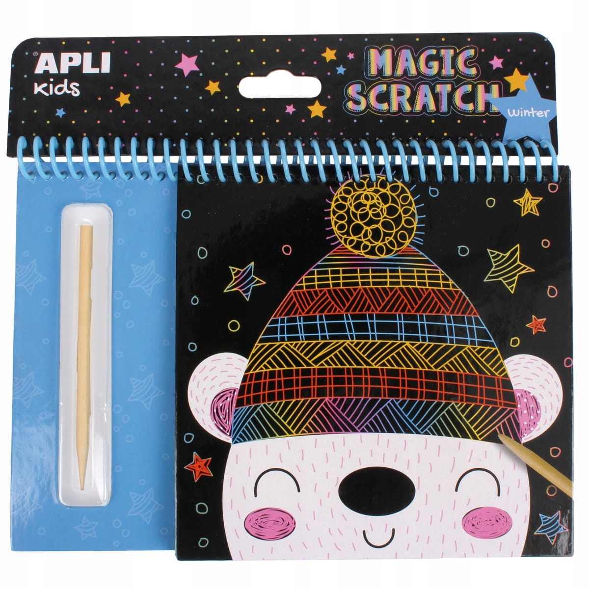 

Wydrapywanka z rysikiem Apli Kids Winter 3+