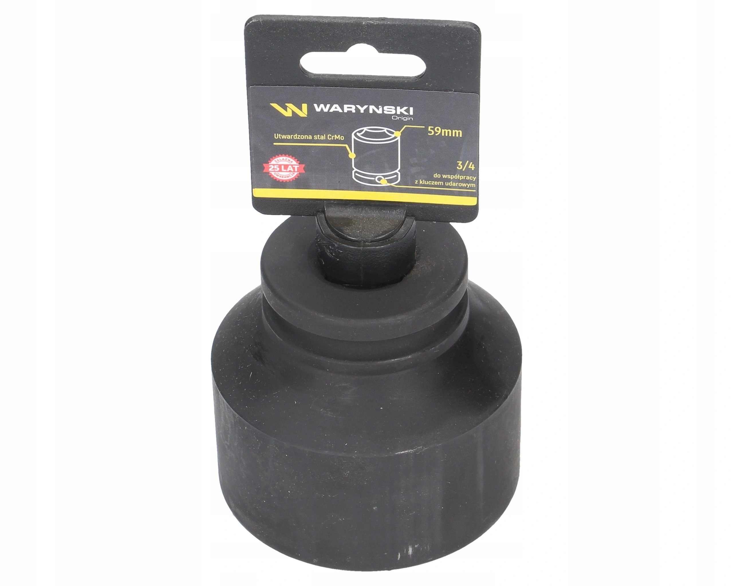 Nárazový nástavec šestihranný klíč 3/4" 59 mm Waryński