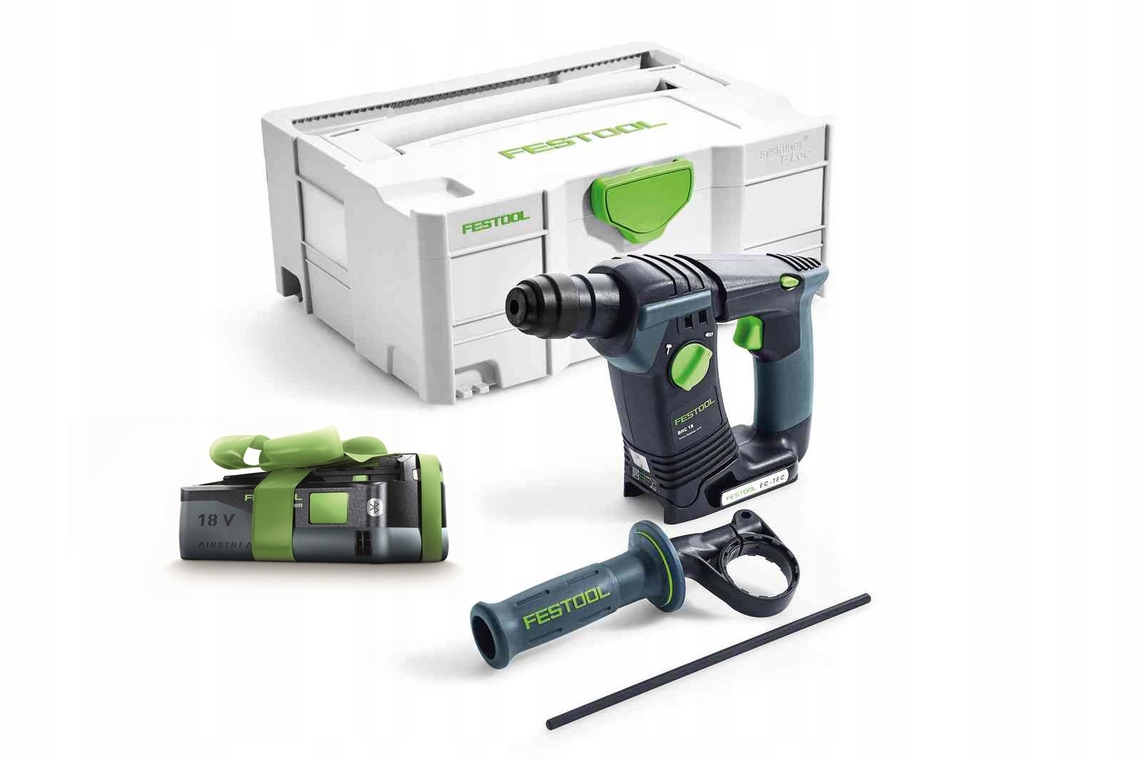 Młotowiertarka Aku 18V Festool Bhc 18 Li-Basic ++ Bonusowy Akumulator 4,0Ah