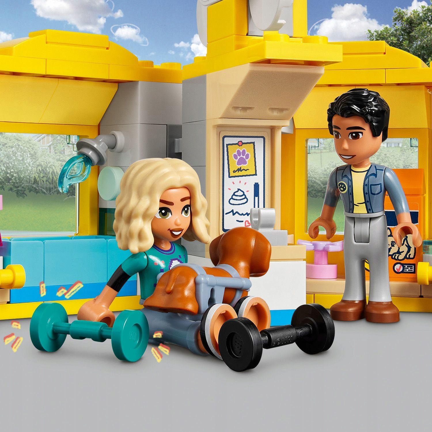 LEGO FRIENDS FURGONETKA RATUNKOWA DLA PSÓW Bohater LEGO Friends