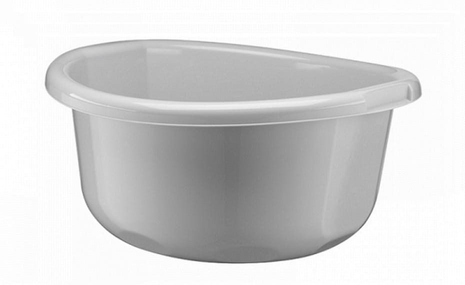 Miska plastikowa kuchenna SELMA 15 l szary jasny