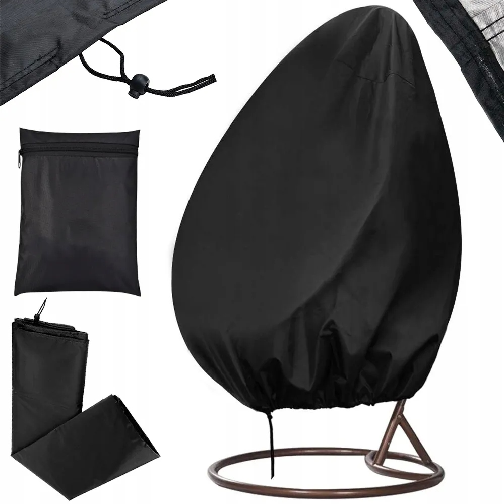 KOSZ KOKON FOTEL WISZĄCY OGRODOWY HUŚTAWKA OUTLET+ POKROWIEC GRATIS ZESTAW Kolor naturalny