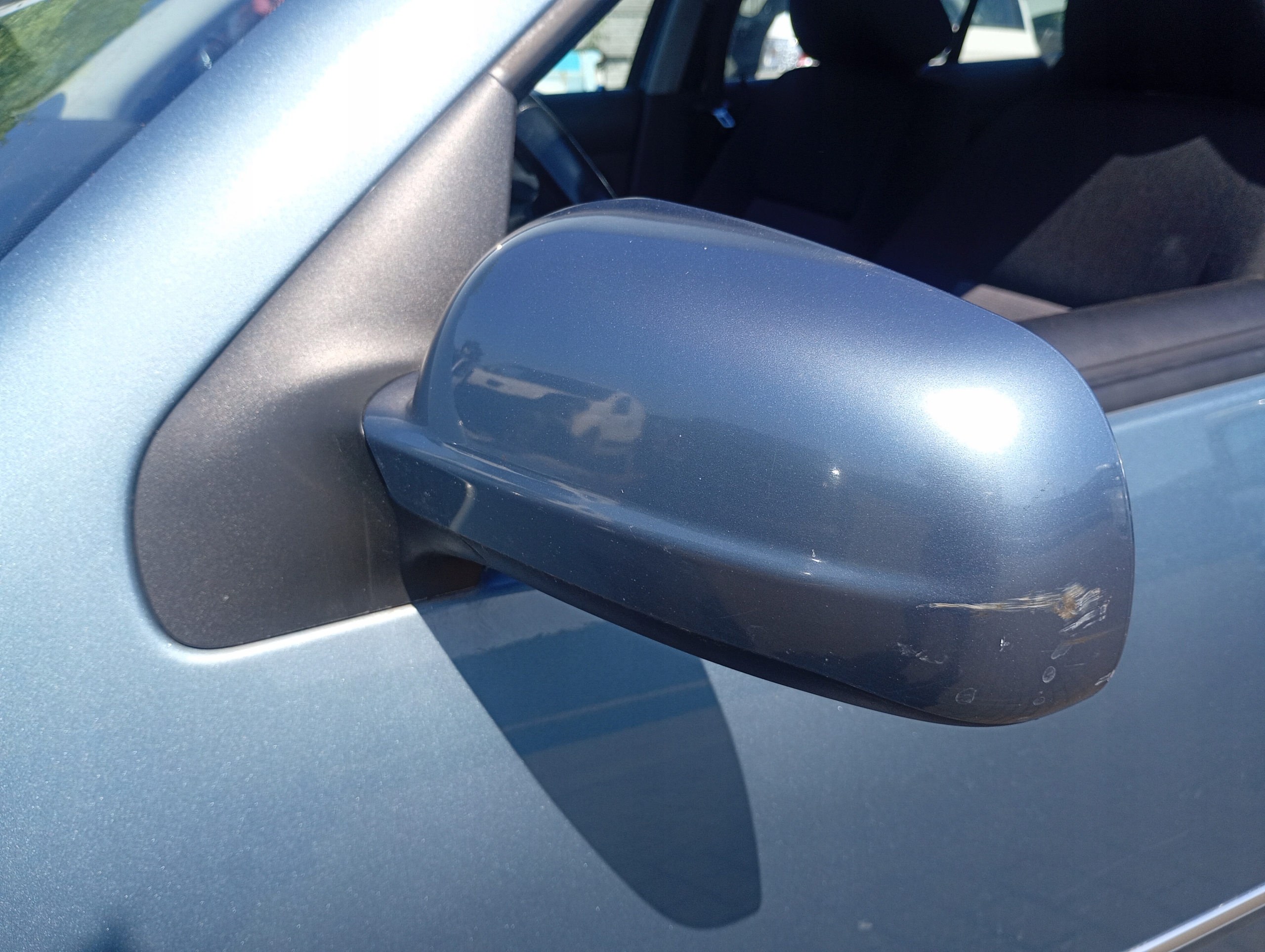 mirror left electrics VW Bora 98-05 kod lakieru LB5X