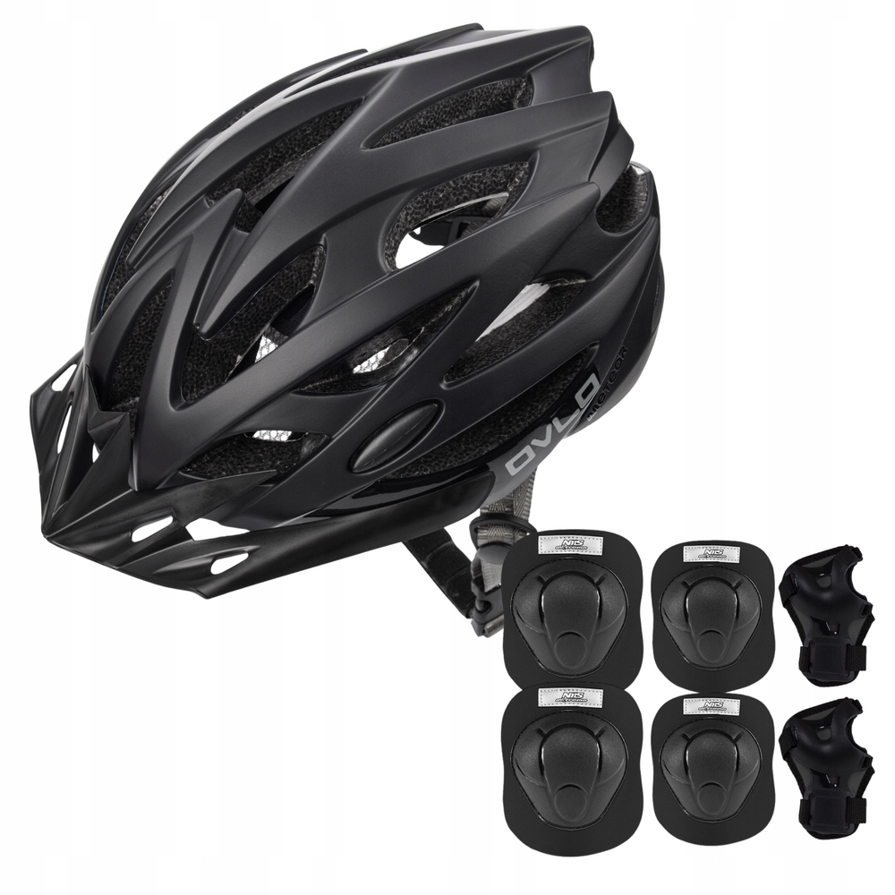 Regulovatelná přilba na kolečkové brusle Koloběžku Out-mold 55-58 cm chrániče M