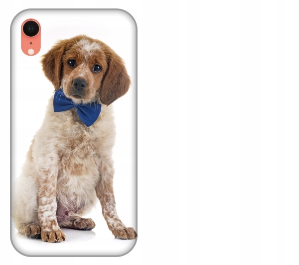 

Etui pokrowiec iPhone Xr Pies spaniel szczeniak