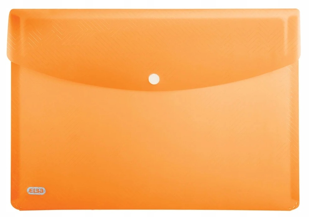 Teczka kopertowa PP A5 Elba na zatrzask pomarańcz
