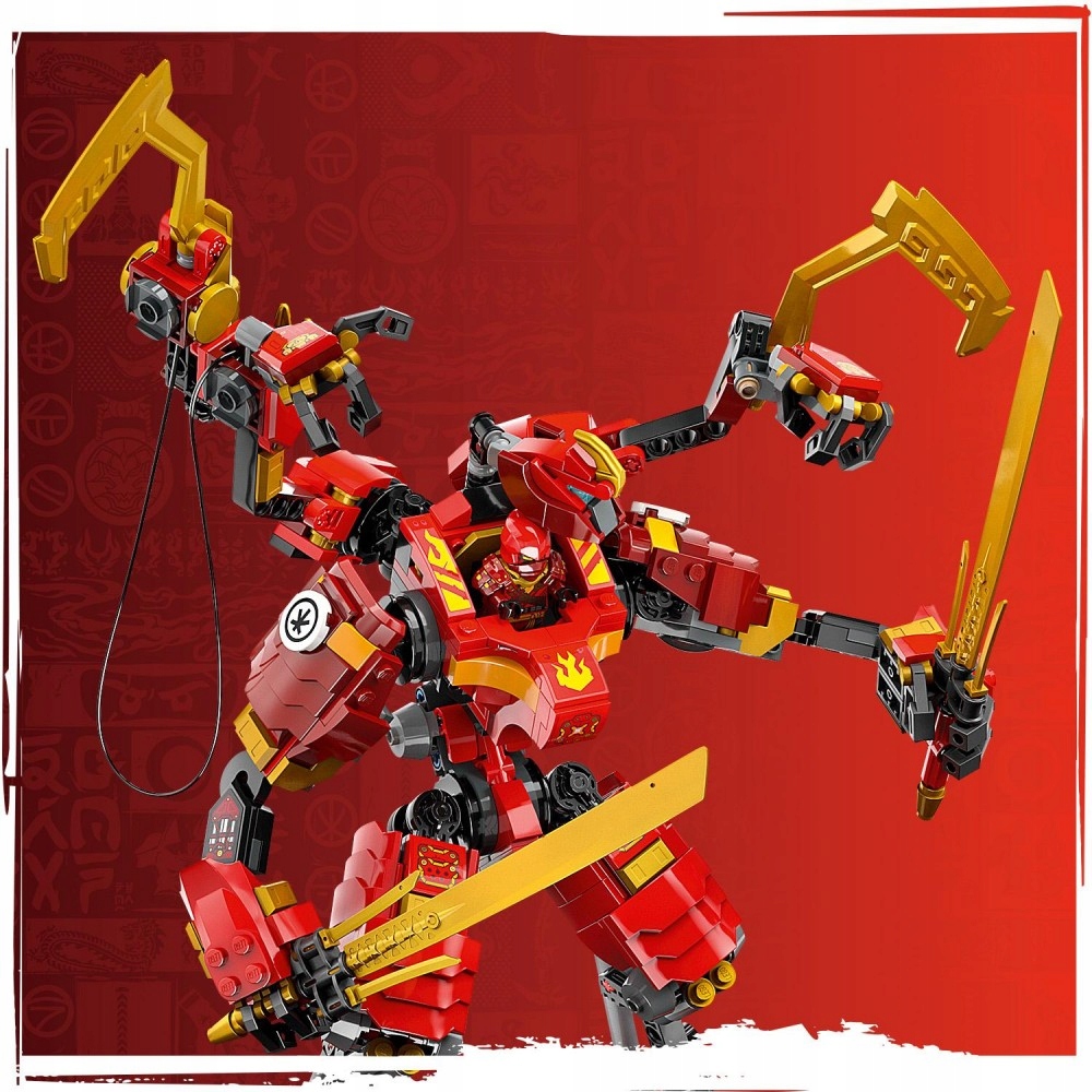 LEGO 71812 NINJAGO Wspinaczkowy mech ninja Kaia Nazwa zestawu LEGO NINJAGO 71812 WSPINACZKOWY MECH NINJA KAIA