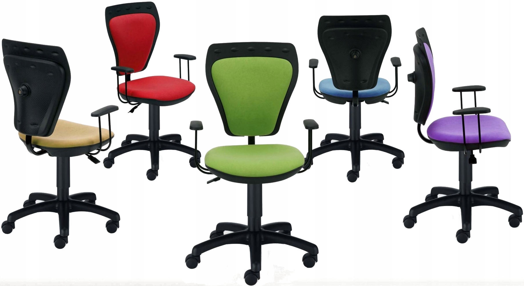 Nowy Styl krzesło Ministyle KOT i MYSZ białe Kolor korpusu biały