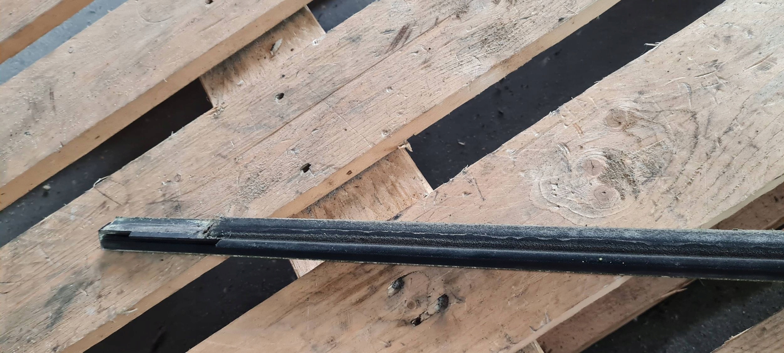 A4 B9 8W moulding dust right right rear part CHROM 8W0853764B