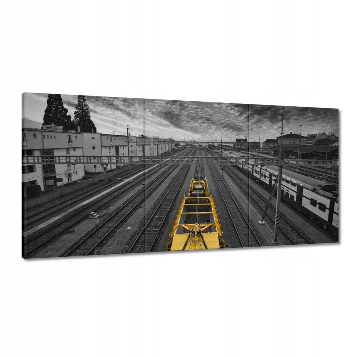 Obrazy 120x60 Torowisko Tory Stanice