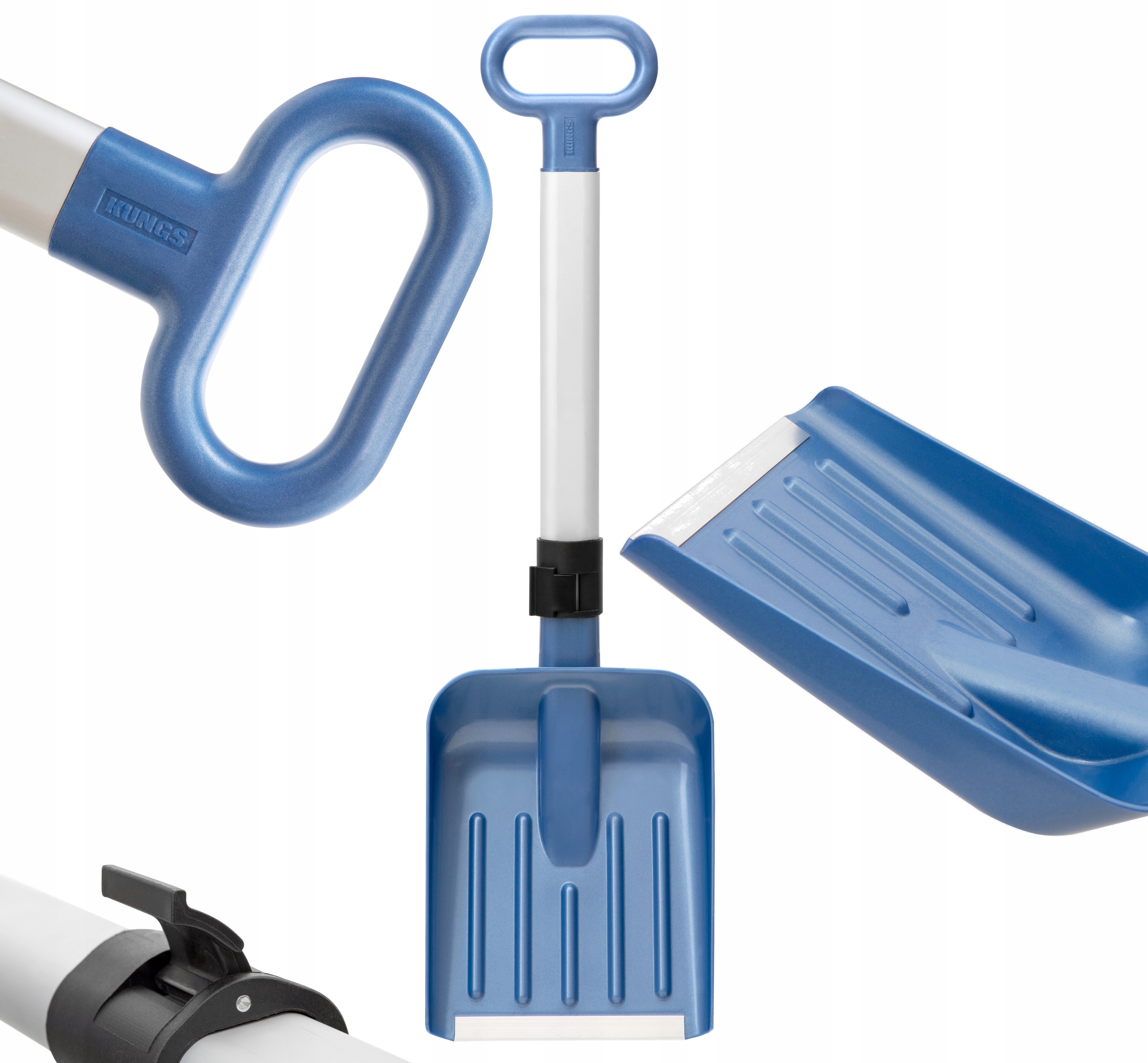 ŁOPATA DO ŚNIEGU TELESKOPOWA samochodowa KUNGS FIN