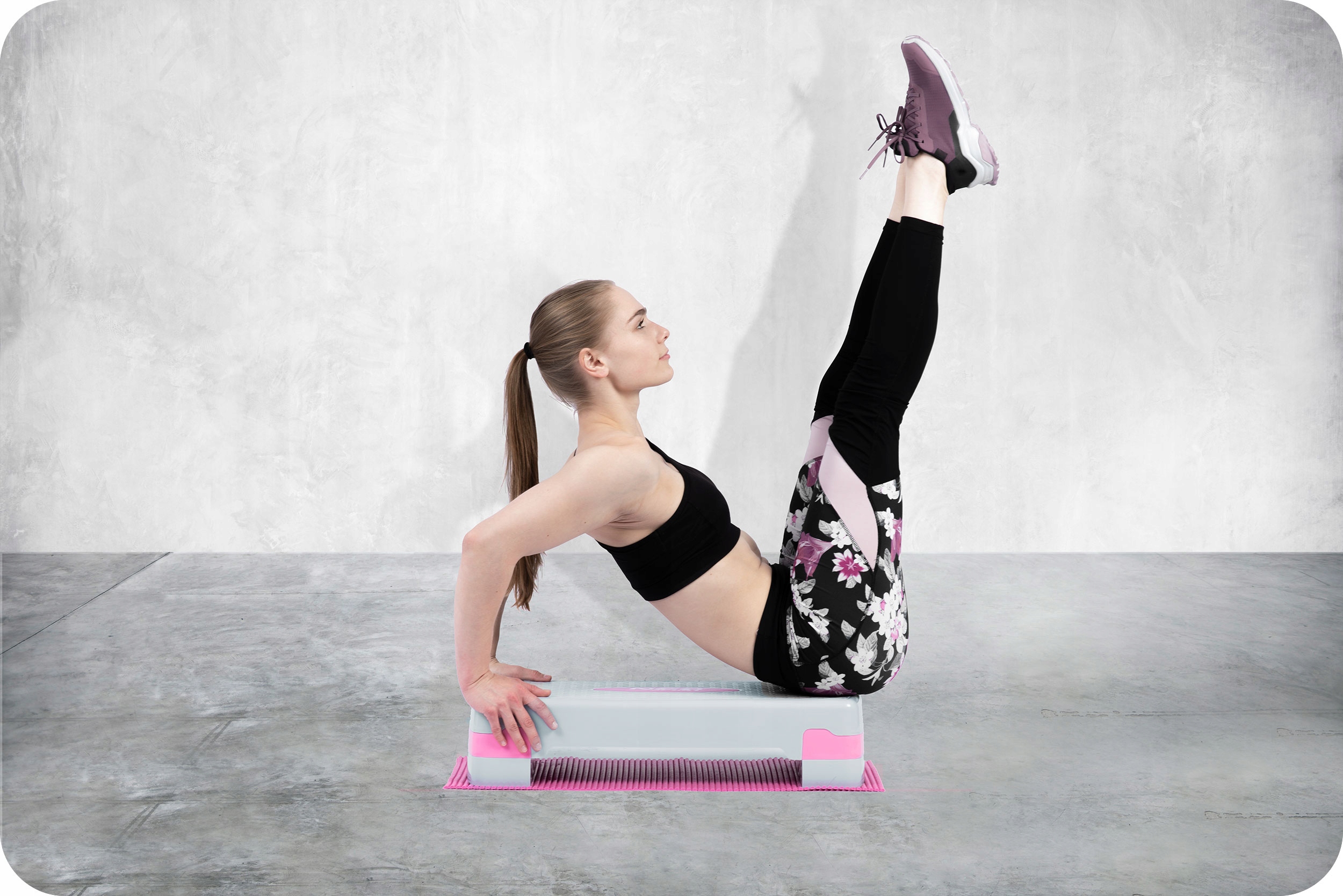 STEP DO ĆWICZEŃ AEROBIKU FITNESS 2 STOPNIE + MATA Marka Neo-Sport