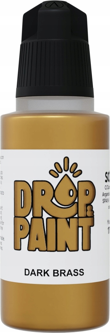 Scale 75: Drop Paint Farbka do aerografu 17 ml Dark Brass