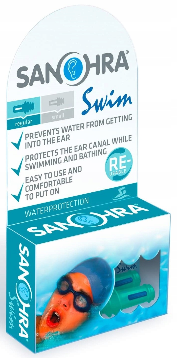 

Sanohra Swim Zatyczki do uszu do pływania na basen