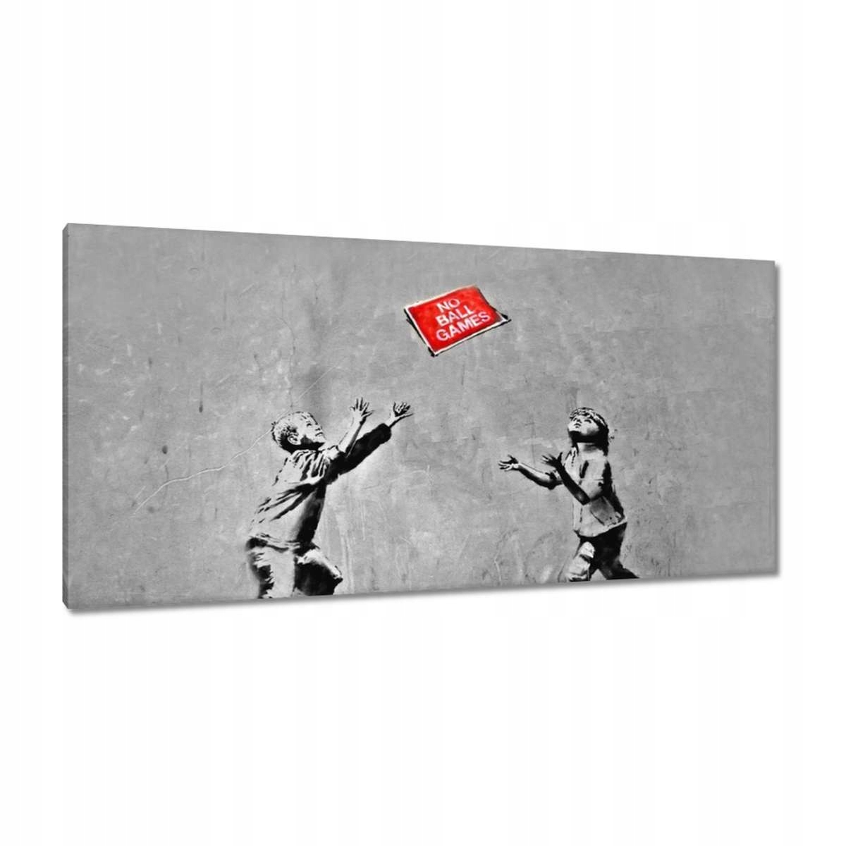 Obraz 115x55 Banksy No ball games