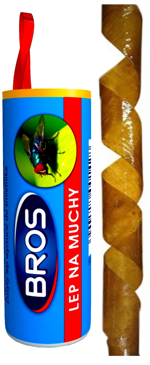 

Lep Na Muchy Muszki Komary Bros środek taśma lepy