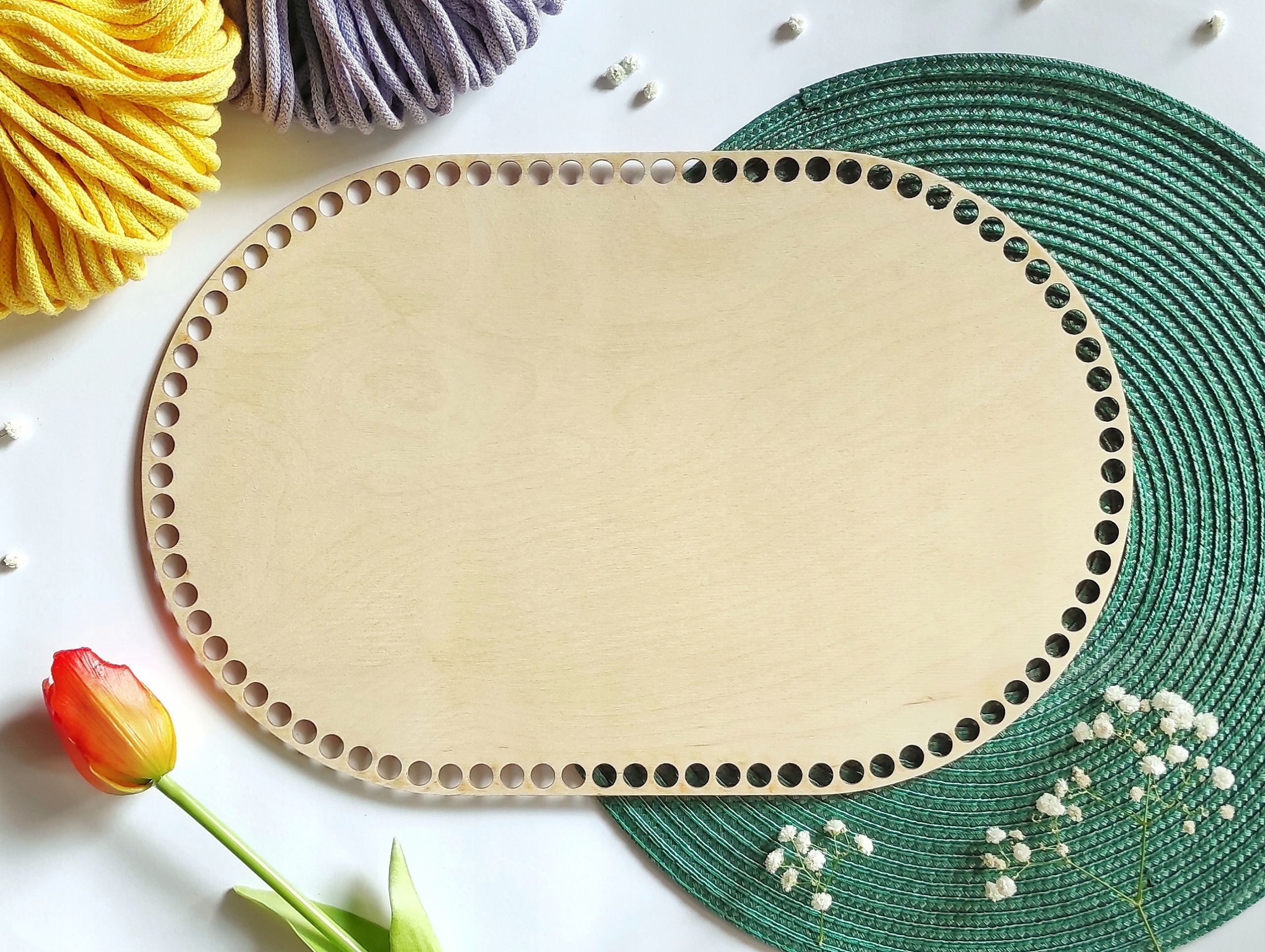 KOSZ MOJŻESZA 26X40 CM OWALNE DNO DO KOSZYKA 26X40 Kod producenta 1