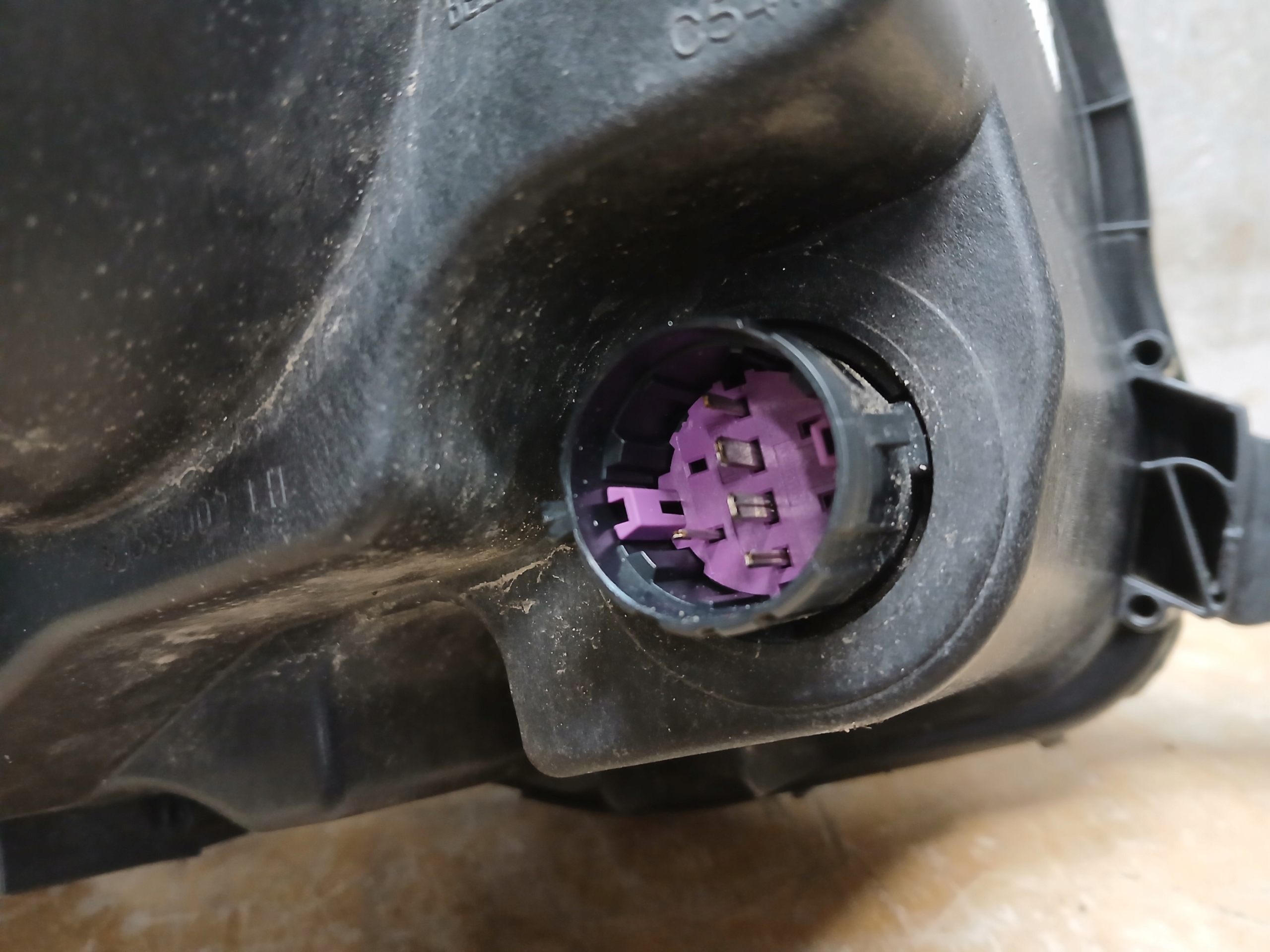 light front left FIAT 500 LIFT lens