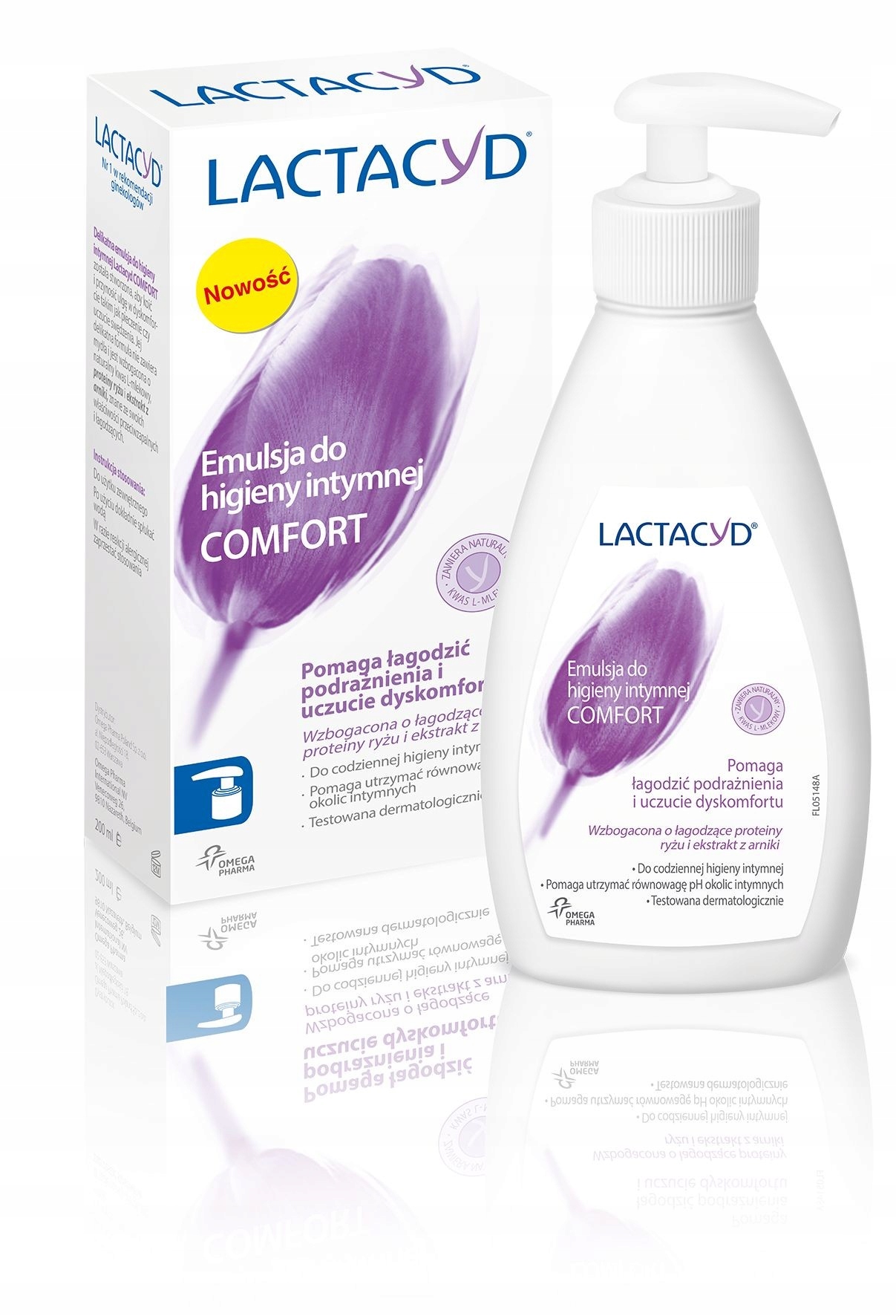 

Lactacyd Comfort Emulsja do higieny intymnej 200m