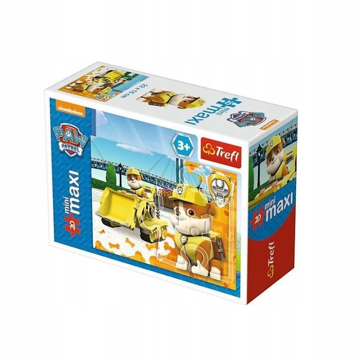 PUZZLE MINIMAXI RUBBLE PSI PATROL 20 ELEM. TREFL Liczba elementów 20