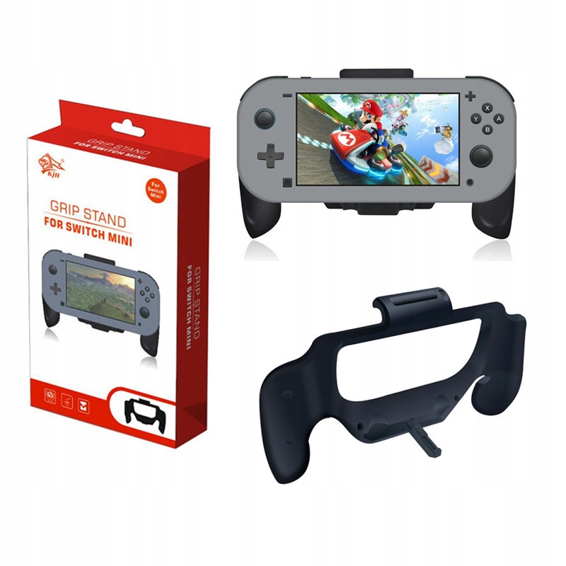 You2K Handgrip uchwyt grip z rozkładaną nóżką na konsolę Switch Lite czarny