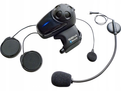 Sena Motocyklový Interkom SMH10 Bluetooth 3.0 Až 900M S Univerzálnou Sadou