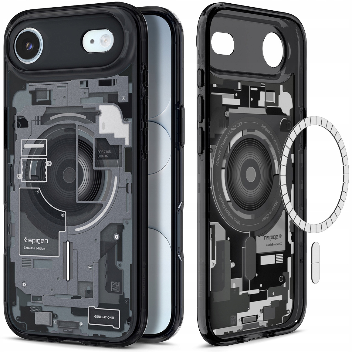 Pouzdro pro iPhone Air, Spigen Ultra Hybrid Mag, pouzdro pro MagSafe, stylové