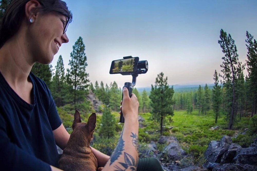 Stabilizator elektroniczny (gimbal) mdxiaoqing biały Model mdxiaoqing