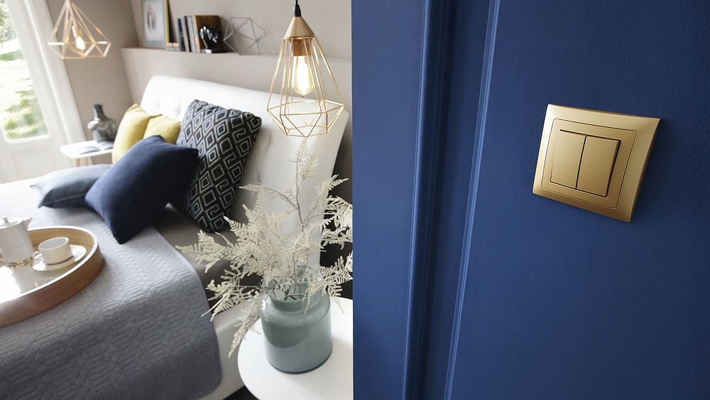 Deco Wyłącznik zwierny pojedynczy dzwonek biały Marka Karlik