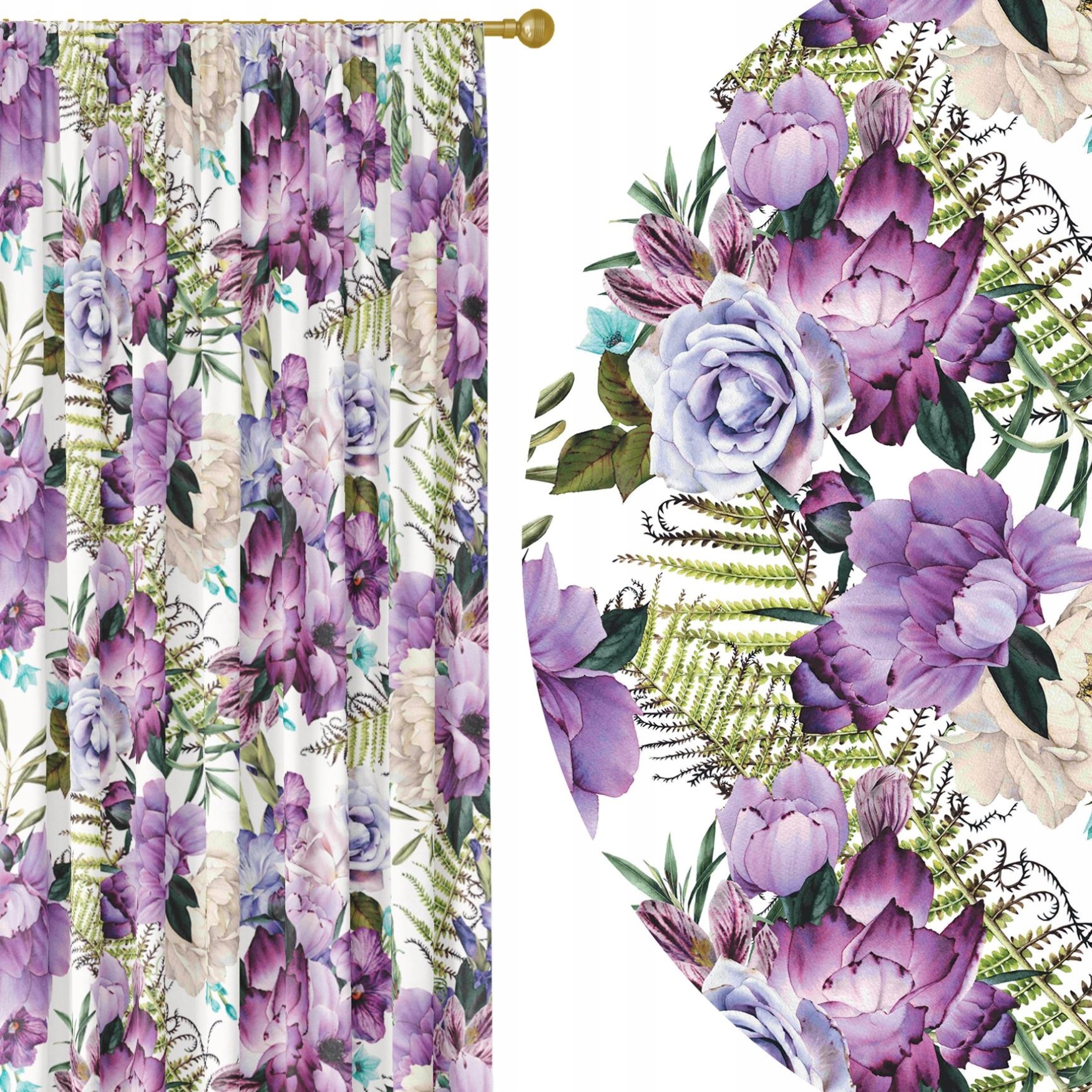 

Gotowe Zasłony Na Żabki 140x250 Zasłona Na Taśmie