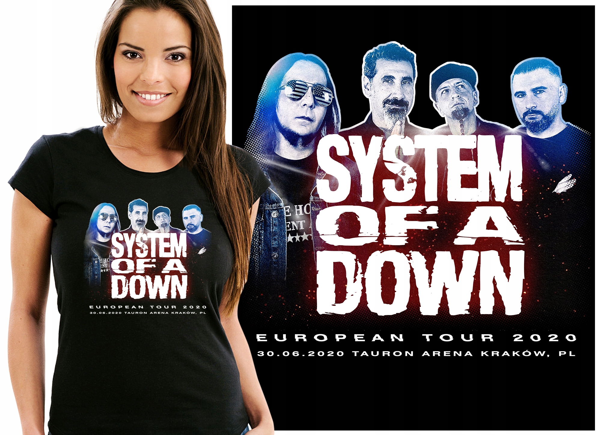 

System Of A Down Soad 2020 Koszulka Damska M