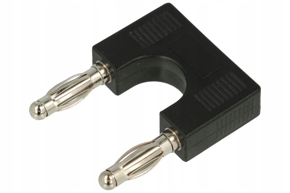 

Adapter zwora 2x wtyk bananowy 4mm Amass