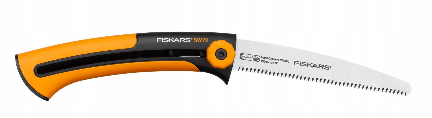 Fiskars Ruční zahradní pila na dřevo a větve Výsuvné zatahovací ostří 16 cm