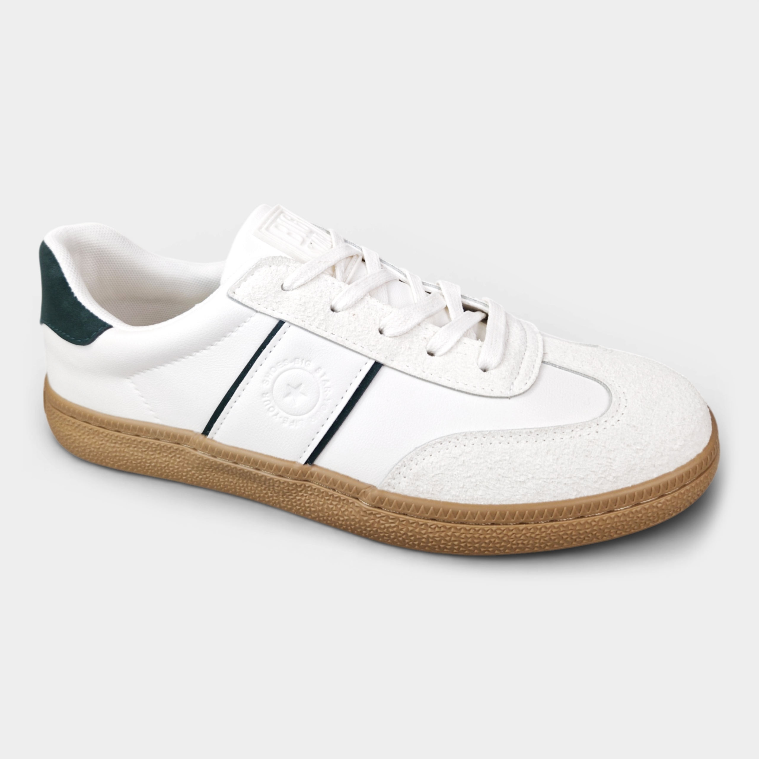 Sportowe Buty Męskie Białe Sneakersy Big Star Trampki Ekoskóra SS174078 42