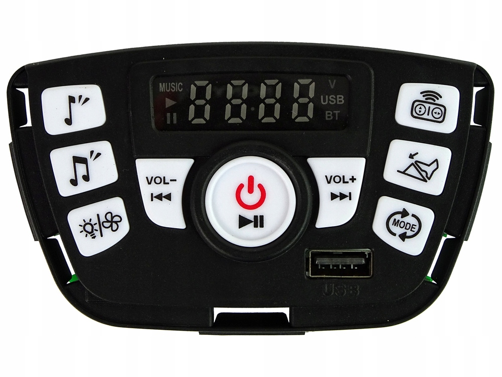 Panel muzyczny do pojazdu na akumulator Bmw M6 GT3, X5