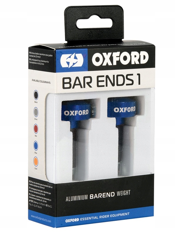 

OX591 Ciężarki KOŃCóWKI Kierownicy Niebieskie