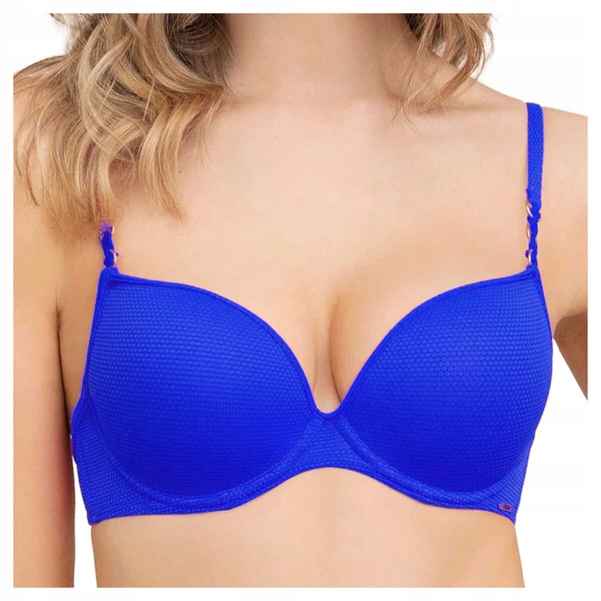 Corin Plavková podprsenka push up Dallas 16404 kobalt 75E