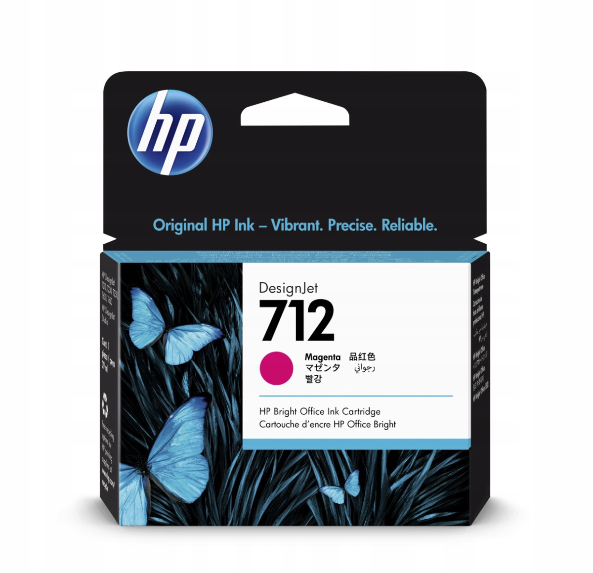 Hp 712 Atramentová náplň purpurová (29ml); 3ED68A 3ED68A