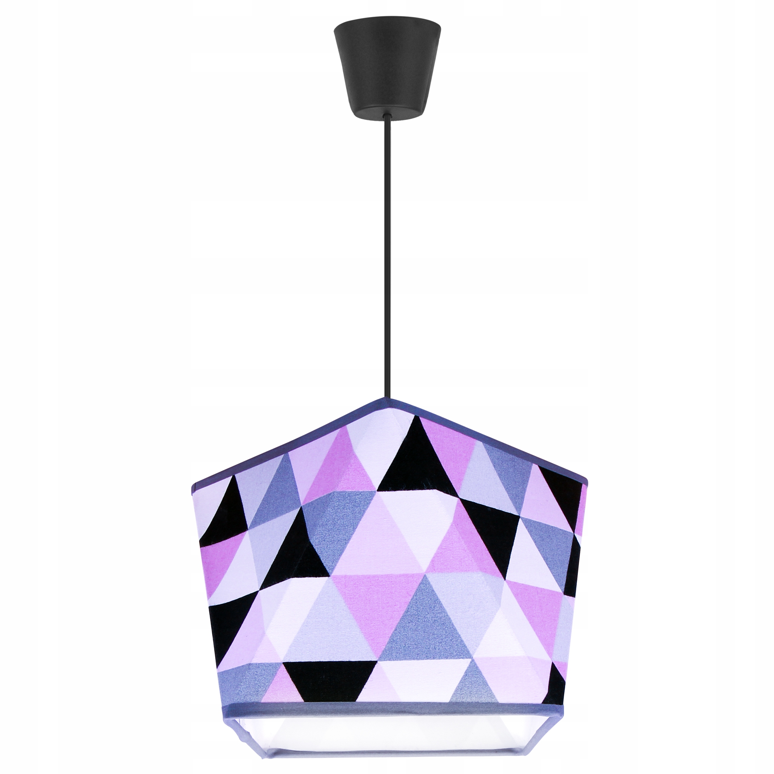 

Lampa Wisząca Sufitowa Żyrandol Abażur Nowoczesna