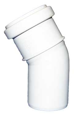 

Kolano,kolanko Kanalizacyjne Fi 50x30 Stopni Białe