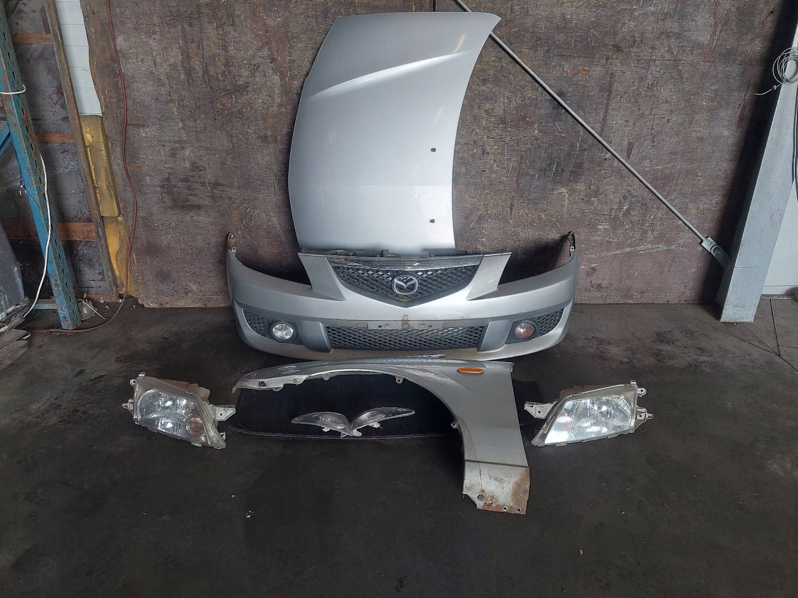 complete front bonnet bumper light fender MAZDA PREMACY and Lift 22V