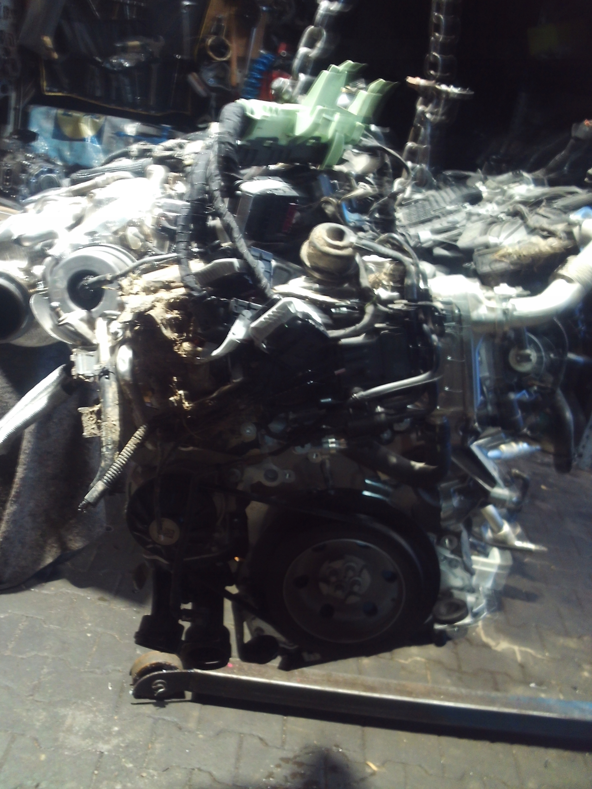 engine complete MERCEDES 654820 BITURBO 30 TYSKM