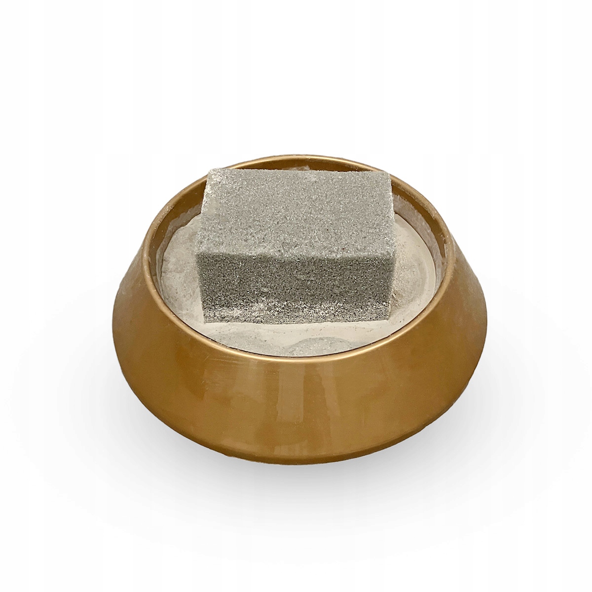 

Zagipsowana Misa z Gąbką do Kompozycji, Złota 18cm