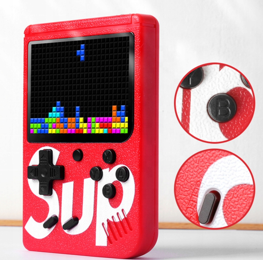 Mini konsola retro przenośna 400 gier 3.0 z padem wejście do tv Model Sup 400
