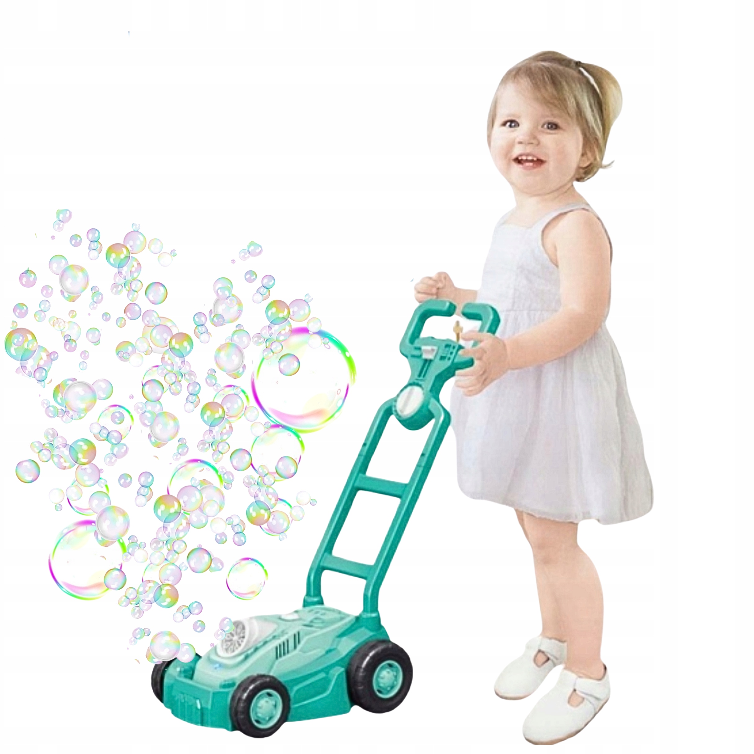 KOSIARKA NA BAŃKI MASZYNA DO BANIEK MYDLANYCH + PŁYN PCHACZ GENERATOR SUPER EAN (GTIN) 5901318406117