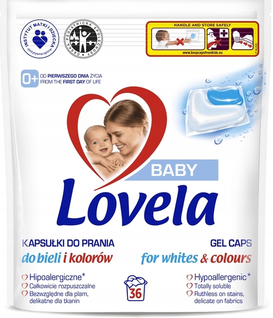 

Kapsułki do prania Lovela Baby 36szt.