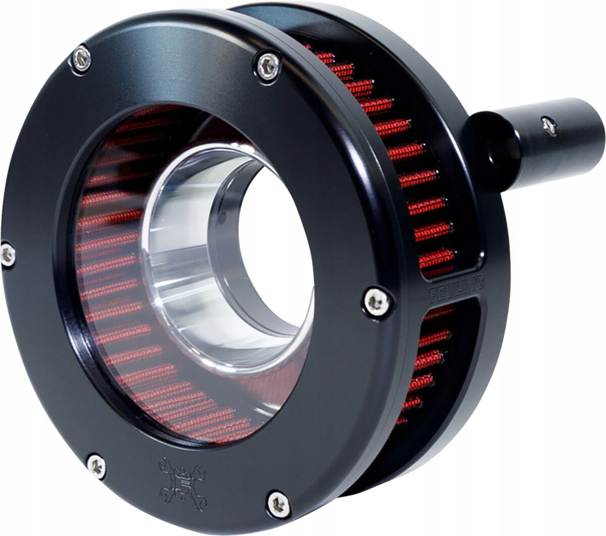 Vzduchový Filter Feuling Slim Ba Bk/rd Harley Fxstc Fxstsb 1340 5464-S