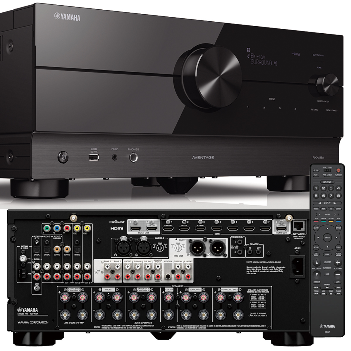 2024/12購入　YAMAHA AVENTAGE RX-A6A YAMAHA RX-A6A AVENTAGE SIECIOWY AMPLITUNER KINA 9.2 8K MusicCast