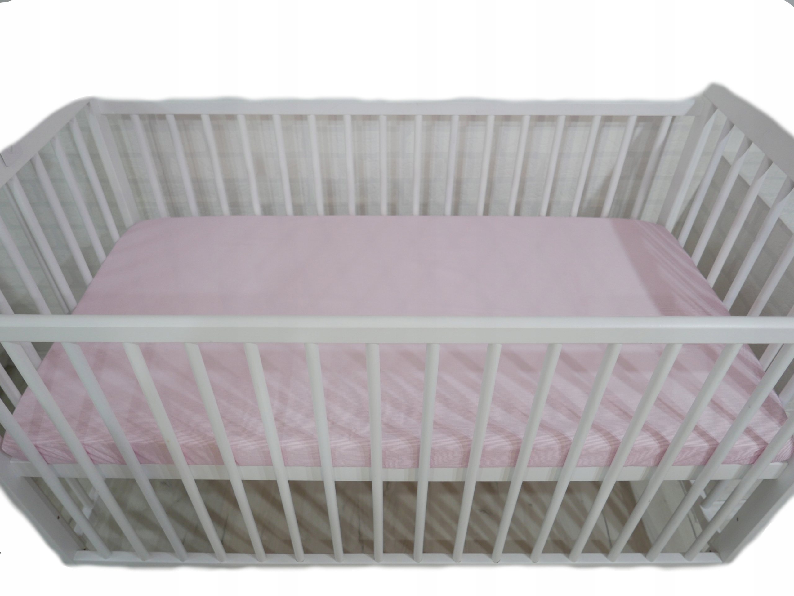 

Prześcieradło bawełniane z gumką 120x60 Róż Pasecz